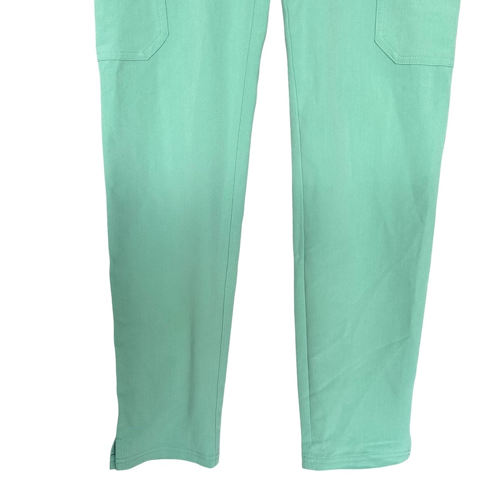 Figs Yola High-Rise Slim Fit Anti-Wrinkle Stretch Scrub Trouser Pants Size XXS - Picture 7 of 9